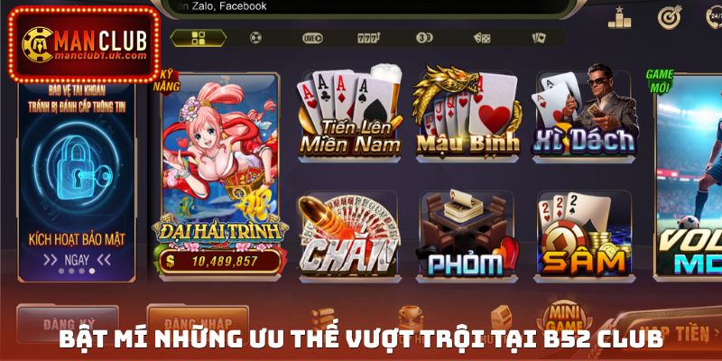 Bật mí những ưu thế vượt trội tại B52 Club